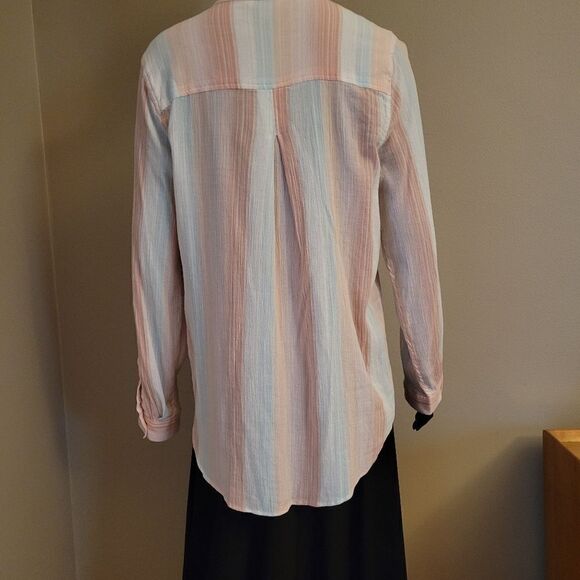 Lucky Brand Blouse Size Large - Picture 3 of 5